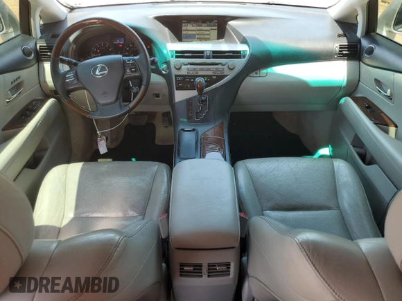 2011 Lexus RX 350 z VIN JTJZK1BA5B2004885, wystawiony jako Copart lot #59254955 z przebiegiem 152 699 mil mil oraz Szkoda całkowita • Salvage title. Historia ofert i sprzedaży dostępna na DreamBid. Obrazek 8.