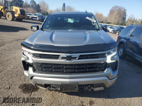 2023 Chevrolet Silverado 1500 RST with VIN 1GCUDEED9PZ215512, listed as a Copart auction lot 82999534 with 11,298 mi miles and Salvage Title. Bid and sale history available at DreamBid. Image 5.