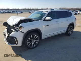 2021 Volkswagen Atlas SEL R-Line with VIN 1V2SR2CA5MC562476, listed as a Copart auction lot 41862995 with 54,903 mi miles and Salvage title. Bid and sale history available at DreamBid. Image 1.