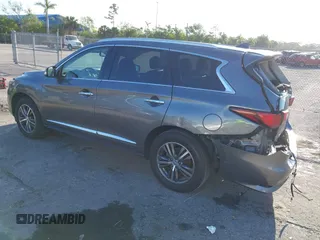 2017 Infiniti QX60 with VIN 5N1DL0MN0HC518047, listed as a IAAI auction lot 42064816 with 79,881 mi miles. Bid and sale history available at carsss.com. Image 3.