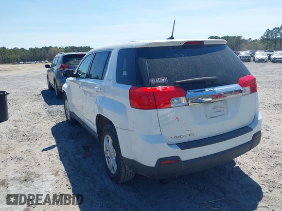 2014 GMC Terrain SLE z VIN 2GKALMEK3E6294669, wystawiony jako IAAI lot #41888671 z przebiegiem 111 125 mil mil oraz . Historia ofert i sprzedaży dostępna na DreamBid. Obrazek 3.