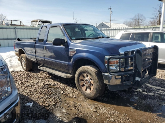 2008 Ford Super Duty F-250 SRW XL with VIN 1FTSX21R98EE35322, listed as a Copart auction lot 48799265 with 180,153 mi miles and Salvage Title. Bid and sale history available at carsss.com. Image 4.