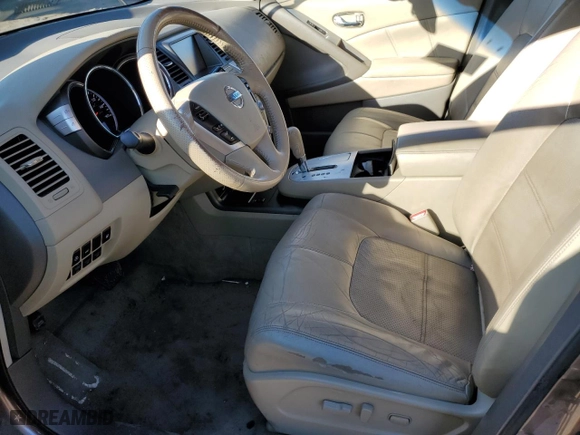2011 Nissan Murano SL with VIN JN8AZ1MW4BW159672, listed as a Copart auction lot 45765885 with 157,390 mi miles and Salvage Title. Bid and sale history available at carsss.com. Image 7.