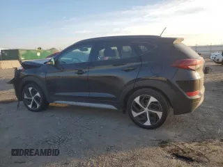 2017 Hyundai Tucson Sport with VIN KM8J3CA25HU572940, listed as a Copart auction lot 87414304 with 56,854 mi miles and Salvage Title. Bid and sale history available at DreamBid. Image 2.