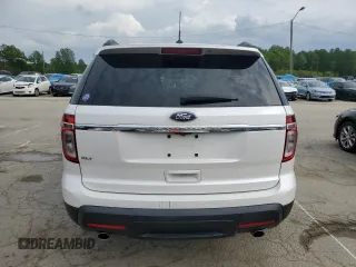 2012 Ford Explorer XLT with VIN 1FMHK7D86CGA20136, listed as a Copart auction lot 55133135 with 72,994 mi miles and Salvage Title. Bid and sale history available at DreamBid. Image 6.