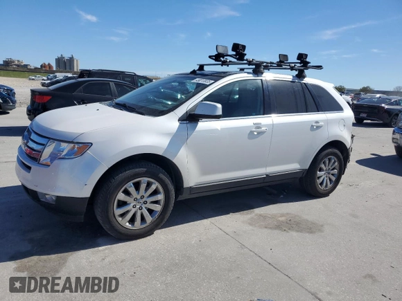 2010 Ford Edge Limited with VIN 2FMDK3KC9ABA89437, listed as a Copart auction lot 49013835 with 211,122 mi miles and Salvage Title. Bid and sale history available at carsss.com. Image 1.
