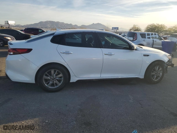 2017 Kia Optima LX 1.6T with VIN 5XXGT4L14HG168932, listed as a Copart auction lot 85735284 with 98,397 mi miles and Salvage Title. Bid and sale history available at carsss.com. Image 3.