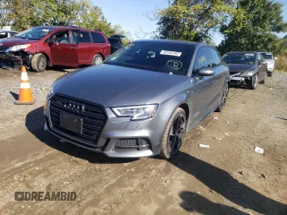 2020 Audi A3 Sedan S line Premium with VIN WAUBEGFF3LA102354, listed as a Copart auction lot 63534162 with 14,244 mi miles. Bid and sale history available at carsss.com. Image 2.