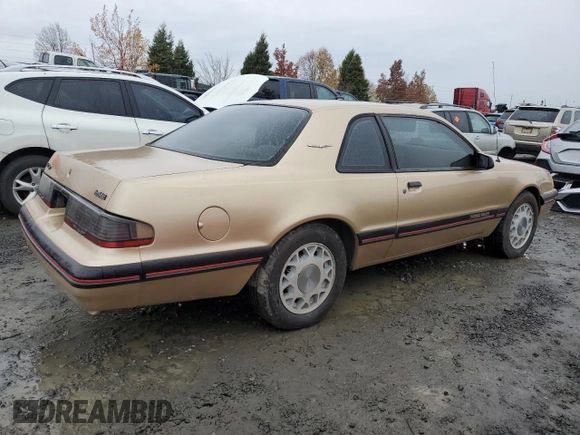 1987 Ford Thunderbird with VIN 1FABP64W7HH137025, listed as a Copart auction lot 80162264 with 137,140 mi miles and Salvage Title. Bid and sale history available at DreamBid. Image 3.