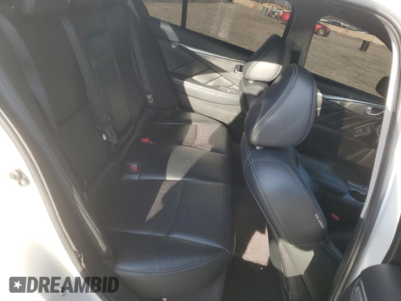 2016 Infiniti Q50 3.0t Red Sport 400 with VIN JN1FV7AR8GM451880, listed as a Copart auction lot 86895974 with 103,797 mi miles and Salvage Title. Bid and sale history available at carsss.com. Image 10.