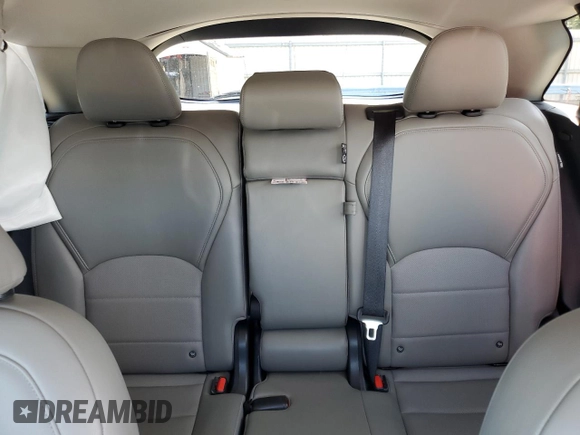2023 Infiniti QX50 Luxe with VIN 3PCAJ5BA1PF111754, listed as a Copart auction lot 57872945 with 47,018 mi miles and Salvage title. Bid and sale history available at DreamBid. Image 10.
