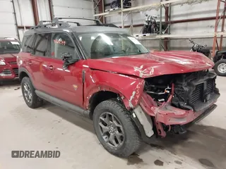 2021 Ford Bronco Sport Badlands z VIN 3FMCR9D99MRA87978, wystawiony jako IAAI lot #41686549 z przebiegiem 60 611 mil mil oraz . Historia ofert i sprzedaży dostępna na DreamBid. Obrazek 1.