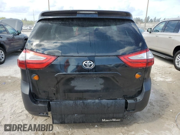 2017 Toyota Sienna L with VIN 5TDZZ3DC0HS860346, listed as a Copart auction lot 47974115 with 215,599 mi miles and Clean Title. Bid and sale history available at DreamBid. Image 6.