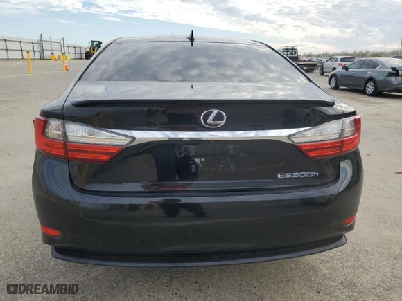 2016 Lexus ES 300h Hybrid with VIN JTHBW1GG7G2103090, listed as a Copart auction lot 46595675 with 182,684 mi miles and Salvage Title. Bid and sale history available at carsss.com. Image 6.