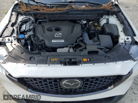 2024 Mazda CX-5 2.5 Carbon Turbo with VIN JM3KFBAY5R0403323, listed as a Copart auction lot 75307144 with 2,842 mi miles and Salvage Title. Bid and sale history available at carsss.com. Image 12.