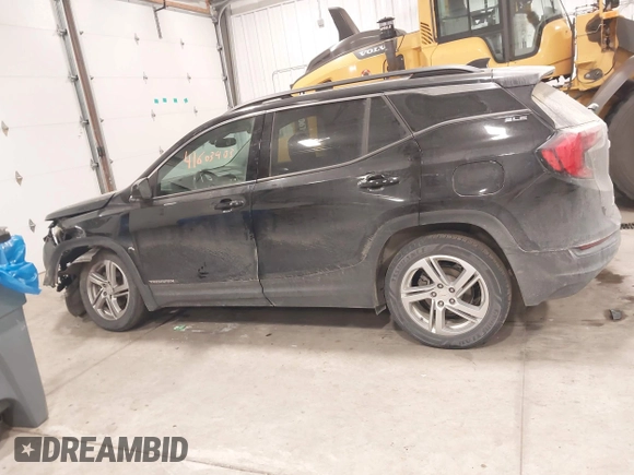 2020 GMC Terrain SLE with VIN 3GKALTEV7LL113263, listed as a IAAI auction lot 41603403 with 82,254 mi miles. Bid and sale history available at carsss.com. Image 14.