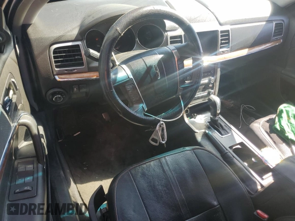 2010 Lincoln MKZ with VIN 3LNHL2GC1AR652774, listed as a Copart auction lot 61284855 with 198,254 mi miles and Salvage title. Bid and sale history available at DreamBid. Image 8.