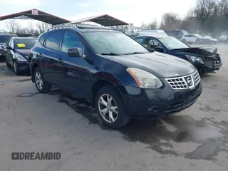 2009 Nissan Rogue SL with VIN JN8AS58V29W443020, listed as a IAAI auction lot 41824308 with 184,596 mi miles. Bid and sale history available at carsss.com. Image 1.
