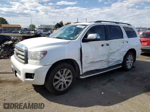 2014 Toyota Sequoia Limited with VIN 5TDJW5G12ES094076, listed as a Copart auction lot 73304924 with 224,852 mi miles and Salvage Title. Bid and sale history available at carsss.com. Image 1.
