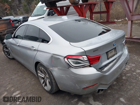 2018 BMW 4 Series 430i with VIN WBA4J1C50JBM11929, listed as a IAAI auction lot 41528161 with 52,412 mi miles. Bid and sale history available at carsss.com. Image 14.