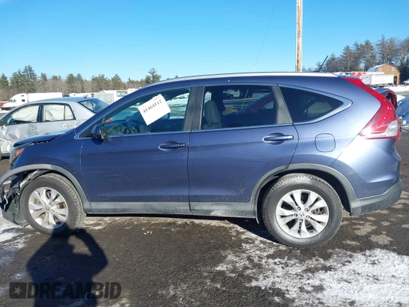 2014 Honda CR-V EX-L with VIN 2HKRM4H75EH613360, listed as a IAAI auction lot 41464112 with 100,797 mi miles. Bid and sale history available at carsss.com. Image 14.
