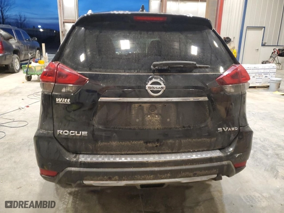 2019 Nissan Rogue SV with VIN 5N1AT2MV6KC730151, listed as a Copart auction lot 86424674 with 97,354 mi miles and Salvage Title. Bid and sale history available at carsss.com. Image 6.