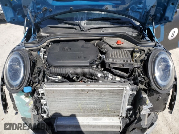2022 MINI Hardtop Cooper S with VIN WMW53DH00N2R71257, listed as a Copart auction lot 47015765 with 26,394 mi miles and Salvage title. Bid and sale history available at DreamBid. Image 11.