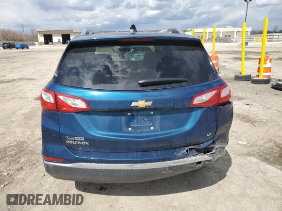 2019 Chevrolet Equinox LT with VIN 2GNAXKEV1K6107138, listed as a Copart auction lot 50838785 with 33,006 mi miles and Salvage Title. Bid and sale history available at DreamBid. Image 6.