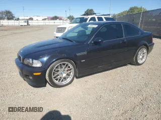 2003 BMW 3 Series M3 with VIN WBSBL93403JR20477, listed as a Copart auction lot 79690224 with 160,641 mi miles and Clean title. Bid and sale history available at DreamBid. Image 1.