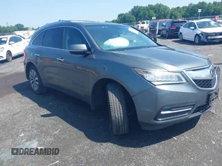 2015 Acura MDX Technology z VIN 5FRYD4H49FB019628, wystawiony jako IAAI lot #42546222 z przebiegiem 126 719 mil mil oraz . Historia ofert i sprzedaży dostępna na DreamBid. Obrazek 1.