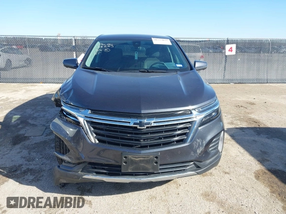 2022 Chevrolet Equinox LT with VIN 3GNAXKEVXNS227834, listed as a IAAI auction lot 41773035 with 42,738 mi miles. Bid and sale history available at carsss.com. Image 12.