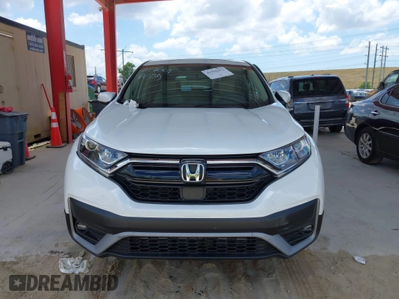 2022 Honda CR-V EX-L with VIN 7FARW2H8XNE012309, listed as a IAAI auction lot 41920452 with 7,286 mi miles. Bid and sale history available at carsss.com. Image 12.