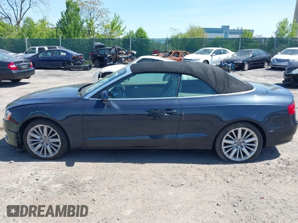 2012 Audi A5 Premium Plus with VIN WAULFAFH2CN005199, listed as a IAAI auction lot 42163081 with 66,146 mi miles and . Bid and sale history available at DreamBid. Image 15.