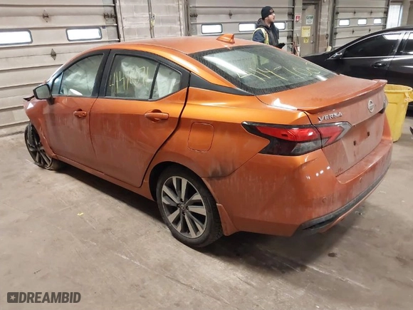 2020 Nissan Versa SR with VIN 3N1CN8FVXLL844203, listed as a IAAI auction lot 41470071 with 83,532 mi miles. Bid and sale history available at carsss.com. Image 3.