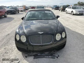 2007 Bentley Continental GT with VIN SCBDR33W17C050216, listed as a Copart auction lot 81473874 with 0 mi miles and Salvage Title. Bid and sale history available at carsss.com. Image 5.