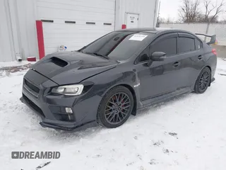 2015 Subaru WRX STI with VIN JF1VA2L60F9803514, listed as a IAAI auction lot 41591735 with 82,700 mi miles and . Bid and sale history available at DreamBid. Image 17.