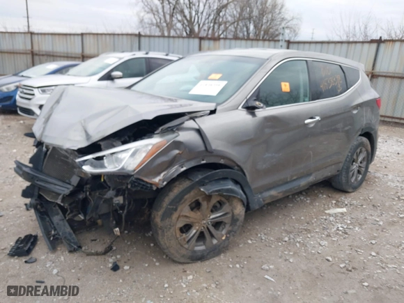 2013 Hyundai Santa Fe Sport with VIN 5XYZTDLB9DG065805, listed as a IAAI auction lot 41838398 with 103,436 mi miles. Bid and sale history available at carsss.com. Image 17.