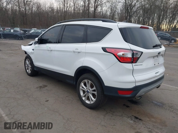 2018 Ford Escape SE z VIN 1FMCU9GD2JUC77186, wystawiony jako IAAI lot #41308133 z przebiegiem 123 156 mil mil oraz . Historia ofert i sprzedaży dostępna na DreamBid. Obrazek 3.