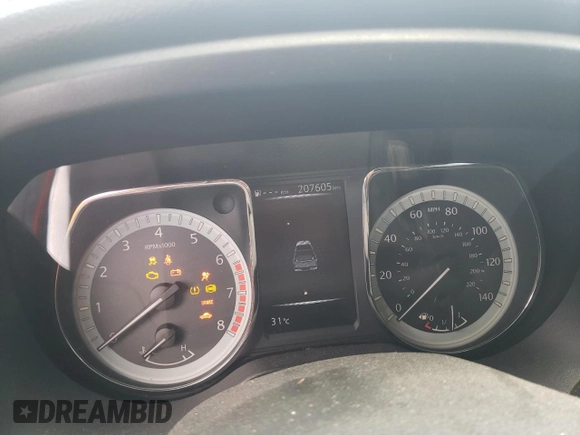 2018 Nissan Titan SV z VIN 1N6AA1EJ8JN514883, wystawiony jako Copart lot #56508115 z przebiegiem 207 605 mil mil oraz Szkoda całkowita • Salvage title. Historia ofert i sprzedaży dostępna na DreamBid. Obrazek 9.