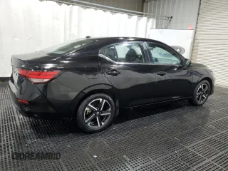 2024 Nissan Sentra SV with VIN 3N1AB8CV5RY220731, listed as a Copart auction lot 56051215 with 33,399 mi miles and Clean Title. Bid and sale history available at DreamBid. Image 3.