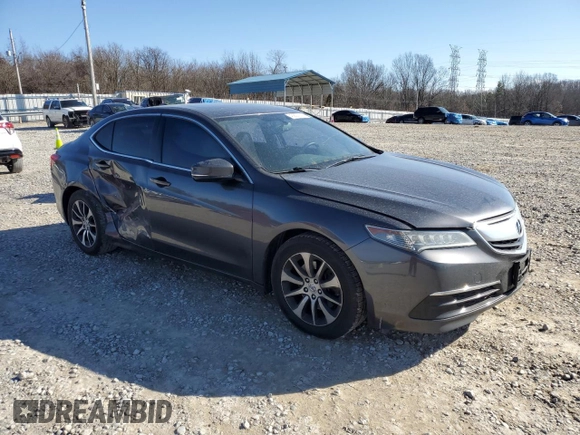 2016 Acura TLX with VIN 19UUB1F33GA015164, listed as a Copart auction lot 43807375 with 195,648 mi miles and Salvage Title. Bid and sale history available at carsss.com. Image 4.