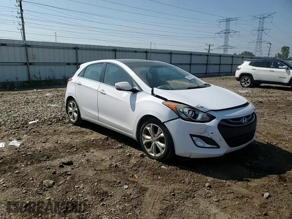 2013 Hyundai Elantra with VIN KMHD35LE2DU123175, listed as a Copart auction lot 59985055 with 136,503 mi miles and Salvage title. Bid and sale history available at DreamBid. Image 13.