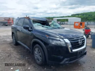 2023 Nissan Pathfinder SV with VIN 5N1DR3BC3PC225288, listed as a IAAI auction lot 42327198 with 15,744 mi miles and . Bid and sale history available at DreamBid. Image 1.