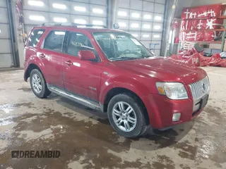 2008 Mercury Mariner Premier with VIN 4M2CU97168KJ54520, listed as a IAAI auction lot 41587790 with 135,150 mi miles. Bid and sale history available at carsss.com. Image 1.