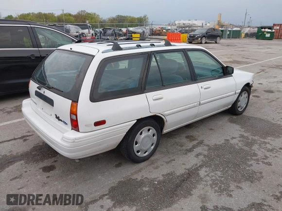 1994 Ford Escort z VIN 1FARP15J9RW134239, wystawiony jako IAAI lot #42056543 z przebiegiem 120 843 mil mil oraz . Historia ofert i sprzedaży dostępna na DreamBid. Obrazek 4.