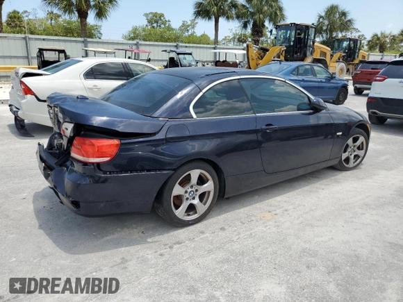 2008 BMW 3 Series 328i with VIN WBAWL13578PX20023, listed as a Copart auction lot 52322035 with 134,758 mi miles and Salvage title. Bid and sale history available at DreamBid. Image 3.