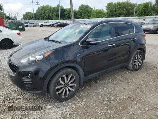 2017 Kia Sportage EX with VIN KNDPNCAC1H7154410, listed as a Copart auction lot 64468975 with 157,030 mi miles and Clean title. Bid and sale history available at DreamBid. Image 1.