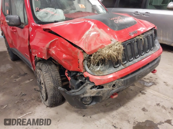 2016 Jeep Renegade Trailhawk with VIN ZACCJBCT7GPD60429, listed as a IAAI auction lot 41415886 with 89,072 mi miles and . Bid and sale history available at carsss.com. Image 6.