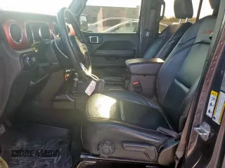 2018 Jeep Wrangler Unlimited Rubicon z VIN 1C4HJXFN3JW236121, wystawiony jako Copart lot #60930565 z przebiegiem 128 727 mil mil oraz Szkoda całkowita • Salvage title. Historia ofert i sprzedaży dostępna na DreamBid. Obrazek 7.
