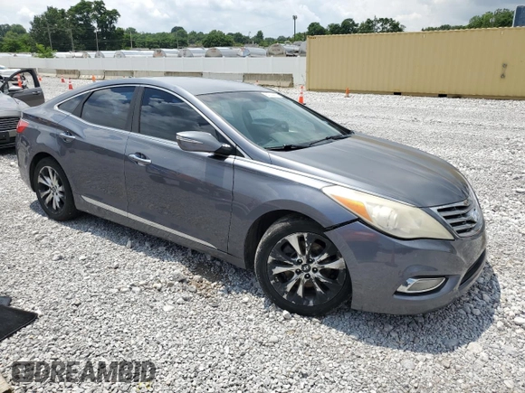 2013 Hyundai Azera z VIN KMHFG4JG9DA254147, wystawiony jako Copart lot #64744425 z przebiegiem 173 015 mil mil oraz Szkoda całkowita • Salvage title. Historia ofert i sprzedaży dostępna na DreamBid. Obrazek 4.